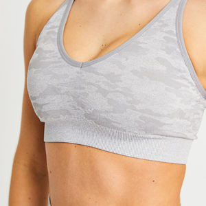 Ropa de yoga de algodón para mujer con logo personalizado, conjunto de dos piezas con sujetador deportivo y leggings para gimnasio y entrenamiento. - Product Image 5