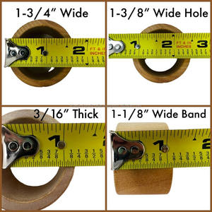 Anneaux de serviette en résine faits à la main avec des couleurs tourbillonnantes et un éclat brillant pour améliorer votre expérience culinaire et votre décor. - Product Image 2