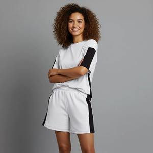 Conjunto de 2 Piezas para Mujer, Corte Regular, Manga Larga, 100% Algodón, Encaje, Botones, Formal, Ecológico, Calidad Premium - Product Image 2