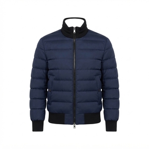 Blouson de moto réversible pour homme avec logo personnalisé, imperméable, coupe-vent, capuche amovible, décontracté, hiver, patchwork, vente en gros - Product Image 3
