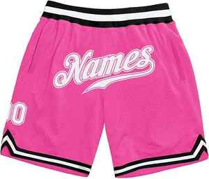 Custom Solid Sublimation Transfer Print Breathable Quick Dry High Elastic Waist <b>Shorts</b> with <b>Zipper</b> Pockets Mesh Team - Product Image 6