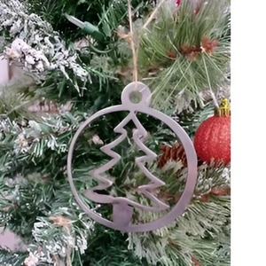 Colgantes navideños de metal, hermosos adornos festivos ideales para decorar árboles de Navidad y guirnaldas de chimenea - Product Image 2
