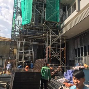 Contreplaqué de construction filmé noir/marron 4x8 pieds, 12-21 mm, résistant à l'eau, imperméable, mélamine E1, pour la construction de portes extérieures - Product Image 6