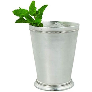 Antique Design Silver Stainless Steel Mug With Gold Plated Interior Letter Print Design For Wedding Gift Use - Product Image 6