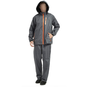 Traje Impermeable Personalizado de Alta Calidad, Ligero, Cortavientos, con Cremallera Completa, Chaqueta Deportiva Softshell, Traje para Lluvia - Product Image 4