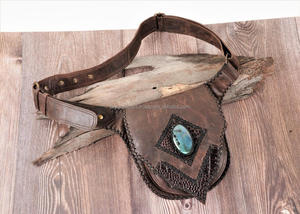 Leather Stylish Multi Uses Hip <b>Pocket</b> <b>Belts</b> Unisex Multi Uses <b>Belts</b> Fanny Pack Waist <b>Pocket</b> <b>Belts</b> - Product Image 3