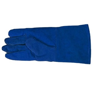 Nuevos Guantes de Soldadura CAPTAIN INDUSTRY con Logotipo Personalizado, de Cuero Vacuno Rojo, Impermeables, de Dedo Completo, Antideslizantes y con Protección UV - Product Image 3