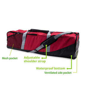 Custom Professional Ice Hockey Equipment <b>Bag</b> Water Resistant Large Capacity Cordura Travel Sports Duffle <b>Bag</b> OEM Custom - Product Image 2