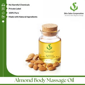 Superior Grade Almond <b>Massage</b> Oil for Professional Use in Spa Therapy, Body Care and Relaxation Treatments with Gentle Skin Feel - Product Image 4