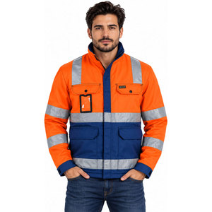 Chaleco de Seguridad de Alta Visibilidad Personalizado para Trabajadores, con Certificación CE, Diseño Reflectante de Poliéster, Cierre de Cremallera de Alta Calidad - Product Image 2