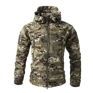Nouvelle veste tactique d'hiver 2026 pour homme en polaire Sharkskin, idéale pour le camping, la randonnée, la chasse, la pêche et l'escalade - Product Image 1