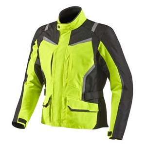 Veste de moto en Cordura, tissu robuste avec protections pour les épaules, les coudes et le dos, imperméable. - Product Image 3