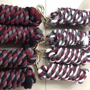 Horse <b>Lead</b> <b>Rope</b> Horse Solid Snap Soft Twisted Soft Dual Tone Cotton <b>Lead</b> <b>Rope</b> in Wholesale Price Manufacturer in India - Product Image 3