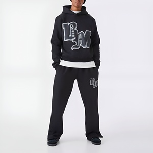 Conjunto Deportivo para Hombre, Sudadera con Capucha y Pantalones Jogger, Logotipo Impreso, Ropa Casual Urbana, Corte Holgado, Ropa de Invierno, Logotipo Personalizado, Venta al Por Mayor - Product Image 1