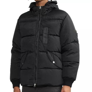 Latest Men Winter Fashion Solid Hooded Casual <b>Warm</b> Puffer <b>Jacket</b> High Quality Custom Design Men Puffer <b>Jackets</b> - Product Image 2
