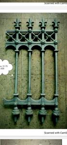 Balustre d'escalier victorien en fer forgé, pièce décorative en métal forgé, accent architectural durable, élégant, traditionnel, sur mesure. - Product Image 6