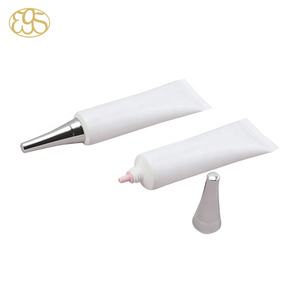 Tube cosmétique en plastique de 10 ml pour crème anti-allergique cutanée avec applicateur à bec verseur HDPE LDPE PP réduit la pollution tube à presser en canne à sucre PCR - Product Image 2