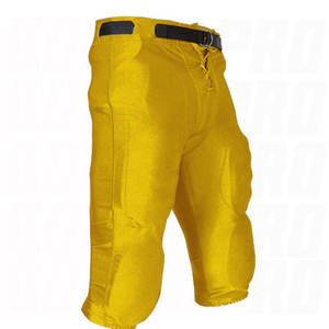 Pantalon de football américain sur mesure de qualité supérieure avec protection intégrée, respirant et extensible, idéal pour le football américain et les tackles. - Product Image 4