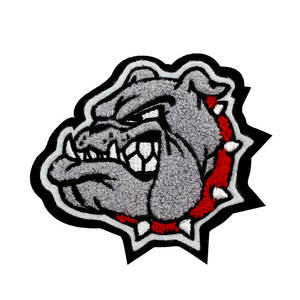 Fabricant floue chenille insigne équipe de football emblème personnalisé collège letterman patchs - Product Image 3