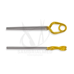 คลิปหนีบแบบยาซาร์กิล (แบบชั่วคราว) - ขาตรง 20 มม., สแตนเลส, ไทเทเนียม - Product Image 4