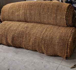 High Quality Rectangle Nature Theme Decorative COIR GEOTEX Traditional Design Multi-Functional Indoor Use Machine Made Jucor - Product Image 3
