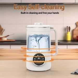 Macchina per Latte Vegetale 8 in 1, 35oz, Automatica, Autopulente in PLA, con Avvio Ritardato 18H e Mantenimento Caldo 4H, per Latte di Soia - Product Image 3