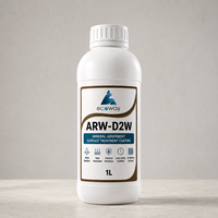 Revêtement imperméabilisant à base d'eau ECOWAY ARW-D2W, 1L, en spray, pour béton, marbre, pierre, surfaces minérales poreuses