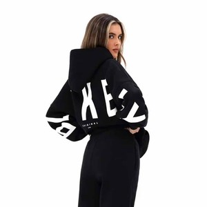 Ropa de Mujer, Sudadera Holgada de Algodón con Logotipo Personalizado para Damas, Sudadera Extra Grande de Felpa Francesa - Product Image 5