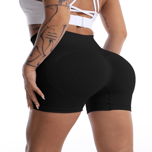 Shorts de Yoga de Cintura Alta para Mujer, Leggings Deportivos que Levantan los Glúteos - Product Image 1