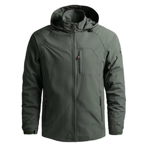 Veste coupe-vent légère de fabrication haut de gamme pour la course en extérieur, en polyester, idéale pour l'automne - Product Image 5