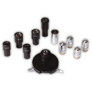 Professional Dark Field <b>Microscope</b> Kit with Optical Eyepieces | Manual Focus Attachment for Laboratory Research Use - Product Image 1