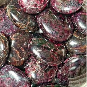 Piedra de Granate Roja Natural Ovalada Pulida, Cristal Curativo para Reiki, Meditación, Sanación Energética, Decoración, Venta al Por Mayor - Product Image 3