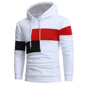 Sweat-shirt à capuche personnalisé avec logo, en coton biologique uni, coupe courte, pour homme, vente en gros - Product Image 5