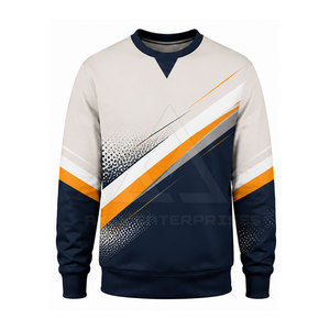 เสื้อสเวตเชิ้ตคอกลมแขนยาวผู้ชาย ดีไซน์เรียบหรู ให้ความอบอุ่น สวมใส่สบาย เหมาะสำหรับทุกวัน สไตล์สตรีทแวร์ ผลิตตามสั่งจากโรงงาน - Product Image 2