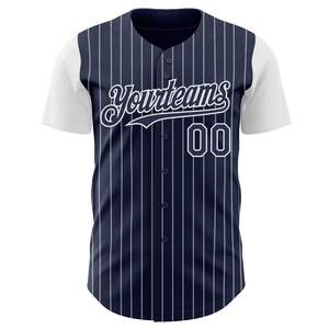 Camisetas de Béisbol Personalizadas para Equipos OEM - 100% Poliéster, Transferencia Térmica/Impresión Digital, Nombre del Equipo, Logotipo y Posiciones Personalizados (Derecha) - Product Image 2