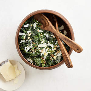 Bol de service Mangowood 10,5 pouces en bois d'acacia, design de luxe écologique, pour salades de fruits, collations, chips, usage festif, mélangeur en bois - Product Image 5