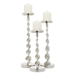 Elegante Portavelas de Aluminio para Centro de Mesa Moderno, Diseño Metálico Decorativo para Hogar y Bodas - Product Image 2