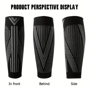 Calf <b>Compression</b> Sleeves For Both Men And <b>Women</b>, Featuring Footless Design Adult Fitness Safety Wear BY AMAZING INDUSTRIES - Product Image 2