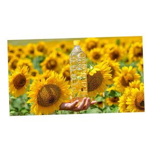 Huile de tournesol pure et raffinée, huile végétale comestible, couleur claire, texture lisse, arôme neutre, idéale pour les cuisines domestiques - Product Image 1
