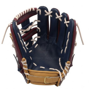 Hand Crafted Leather <b>Baseball</b> Fielding Gloves Comfortable Palm Pocket For Youth Adult <b>Baseball</b> Practice - Product Image 3