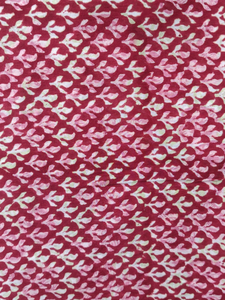Housse de coussin décorative en tissu imprimé à la main en coton floral multicolore pour la décoration intérieure, la couture et l'artisanat - Product Image 2