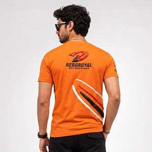 Camiseta Casual para Hombre, Estilo Fácil de Combinar, con Estampado en Relieve, Moderna, Tejido Transpirable, Cómoda para el Día a Día - Product Image 4