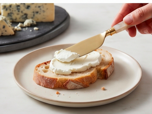 Elegant Stainless Steel Gold Color <b>Cheese</b> <b>Knife</b> <b>Set</b> With Round Resin Handles Perfect For Weddings Events And Dining Use - Product Image 6