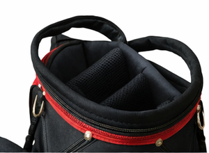 Sac de golf léger pour hommes, ergonomique, pour joueurs qui se déplacent à pied, avec base renforcée et compartiment supérieur pour clubs - Product Image 4