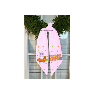 Huevos de Pascua Coloridos Bordados a Mano con Diseños Personalizados, Adorno Festivo Colgante de Algodón con Cuentas - Product Image 5