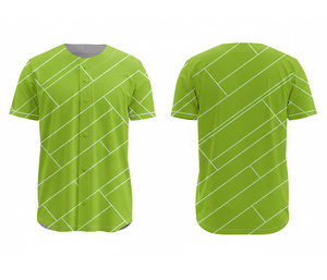 เสื้อเบสบอลแบบซับลิเมชั่นคุณภาพสูง |   ชุดเบสบอลทีมพร้อมโลโก้และหมายเลขแบบกำหนดเอง |   ฐานผ้าโพลีเอสเตอร์ที่ระบายอากาศได้ดี - Product Image 6