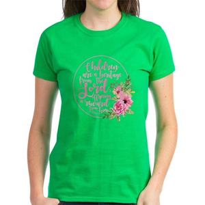 Camiseta estampada con cuello redondo para mujer - Product Image 6