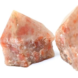 Wholesale Flash Rainbow Moonstone <b>Raw</b> Point Natural Gemstone Polished <b>Crystal</b> <b>Raw</b> Point for Decoration and Gifts - Product Image 3