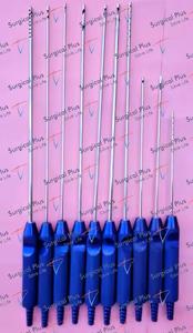 ชุดคันนูลาแบบด้ามจับคงที่ 10 ชิ้น กล่องเครื่องมือ OEM สแตนเลส 304 สำหรับประกอบเครื่องจักรอุตสาหกรรม - Product Image 4