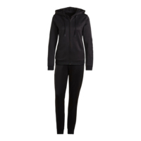 Ensemble de survêtement décontracté 2 pièces pour femme : sweat-shirt à capuche en polaire et pantalon de jogging à manches longues pour le sport